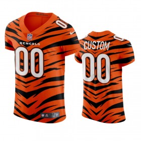 Maillot Homme Cincinnati Bengals City Edition Personnalisé Orange